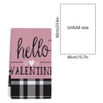 thumbnail image 3 of Happy Valentine’s Day Kitchen Towels, 23.6x15.8 Inch Drying Cloth, Tea Towel for Cooking, Baking, and Household Use, 3 of 6