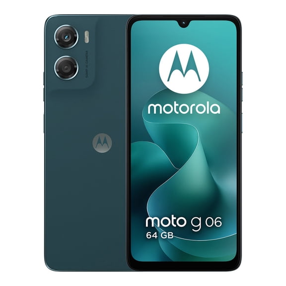Smartphone Moto G06 64gb Azul Telcel