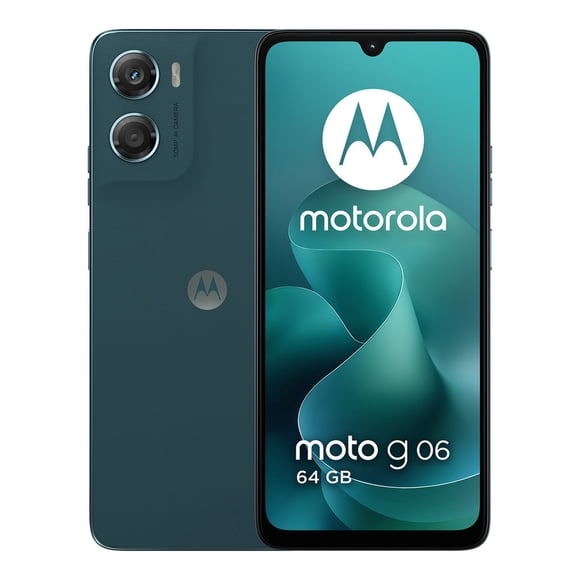 Smartphone Moto G06 64gb Azul Telcel