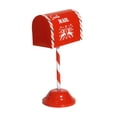 thumbnail image 3 of Santa Mailbox Buzón Postal Navidad Cartas Hierro Decorativo Unicidad Temática Adecuado para Decoración Navideña Regalos Sala Jardín Dormitorio Tienda, 3 of 9