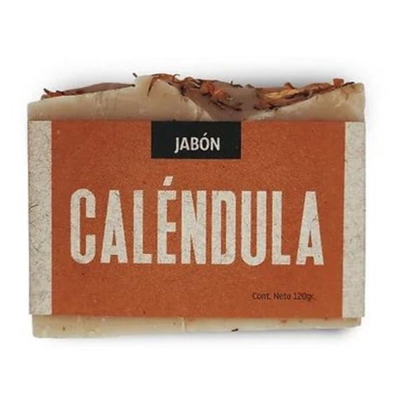 Jabón Caléndula 120g Volviendo al Origen Artesanal Original