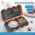 thumbnail image 2 of Kitchen Scale, 50g/0.001g Digital Pocket Scale, 0.001g Precision Food Scales, With 50g Weight Calibration, Tweezers, Tare Function, Backlit Lcd Hy, 2 of 5