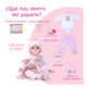 thumbnail image 2 of Muñeca Reborn 55cm 7PZ Belug Colores, 2 of 5