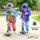 thumbnail image 4 of Monopatin Scooter para Niños de 2 a 5 Años Hurtle, 3 Ruedas con Luces LED, Mini Kickboard con Freno, Manillar Ajustable de 63 cm a 71 cm, Antideslizante, Patin del Diablo, Graffiti, 4 of 7