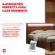 thumbnail image 2 of Base para Cama Matrimonial Box con Luces LED y Espacio de Almacenamiento Cabecera Antideslizante y sin Ruido Estructura Metalica Resistente para Recamara Moderna, 2 of 7
