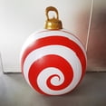 thumbnail image 4 of Árbol de Navidad inflable de 60 cm para exteriores | Decoración navideña de PVC resistente a la intemperie | Incluye inflador y estaca, 4 of 5