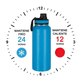 thumbnail image 4 of Termo Acero Inoxidable 304 Doble Pared 1100 Ml Modelo Azul, 4 of 4