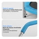 thumbnail image 5 of Trampolín Plegable 102 cm SereneLife, Trampolín Compacto para Ejercicio para Adultos, Brincolin con Manillar de Espuma, Equipamiento para Ejercicio Interior/Jardín, 100 kg, 5 of 7