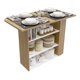 thumbnail image 4 of Barra Para Cocina Maderkit Color Rovere 120 cm Ancho x 90 cm Alto x 65 cm Fondo, 4 of 7