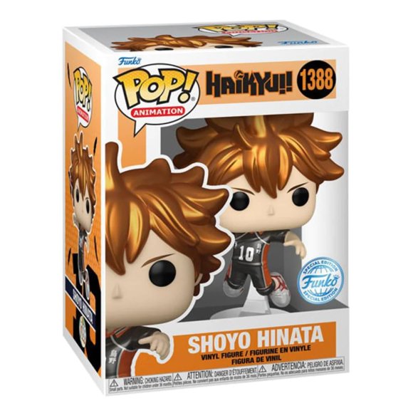 Figura Funko Pop! ¡¡Animación Haikyu!! Shoyo Hinata Metallic