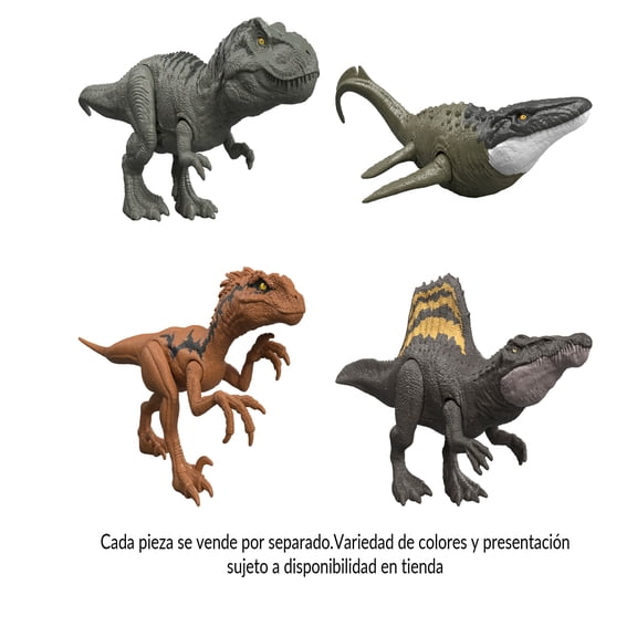 Dinosaurio de Juguete Mattel Jurassic World de 6 Pulgadas Varios Modelos 1 Pieza