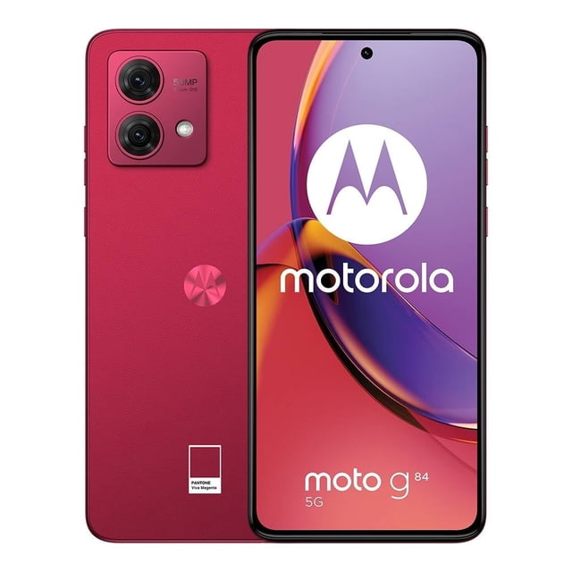 Smartphone Motorola Moto G84 5G 256GB Magenta Desbloqueado