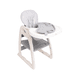 thumbnail image 1 of Silla Alta con escritorio color gris, 1 of 4