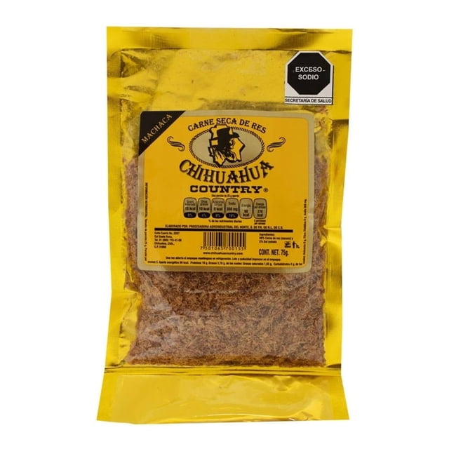 Carne seca de res Chihuahua Country machaca 75 g