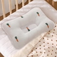 thumbnail image 4 of Muebles de oficina para el hogar Almohada para bebé Recién nacido Universal Transpirable Almohada estereotipada Cabeza plana para corregir la desviación de la cabeza Almohada para bebé recién nacido R, 4 of 6