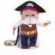 thumbnail image 3 of Disfraz de mascota, divertido y adorable perro, gato, pirata, para Halloween, disfraz, ropa de fiesta para perro y sombrero., 3 of 5