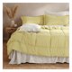 thumbnail image 1 of Set Edredón King Size + Funda De Almohada + Sábanas 7 Pzas Real Textil Limon Grass - Crudo, 1 of 8