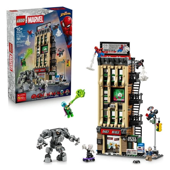 Set LEGO Marvel Spider-Man vs. Mysterio El Daily Bugle 76342