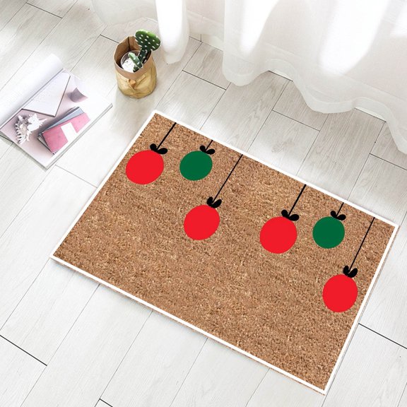 New Christmas Floor Mat Kitchen Bathroom Door Non Slip Mat 40 * 60cm Floor Mat