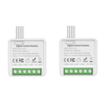 thumbnail image 1 of Módulo de Interruptor de Relé ZigBee, 4 Canales, CA 100-240 V, Interruptor de Encendido/Apagado, Interruptor de Hogar Inteligente, Miniinterruptor de Caja Oscura, 1 of 5