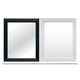 thumbnail image 1 of Espejo Decorativo Mainstays Decorativo Rectangular 24 x 29 cm Blanco o  Negro, 1 of 4