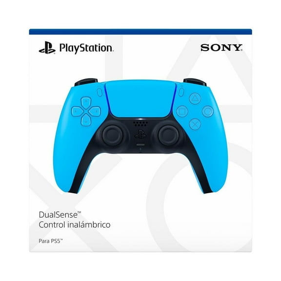 Control de Videojuegos Inalámbrico DualSense para PlayStation 5 Starlight Blue (azul)