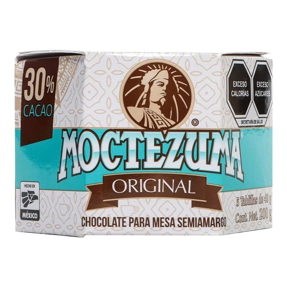 Chocolate para mesa Moctezuma original semiamargo 200 g