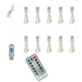 thumbnail image 3 of MTBLYS Guirnalda de luces decorativas USB de 3 metros con control remoto para interiores y exteriores| fiestas| Navidad| jardín| hogar| pared| ventana| porche| carpa| fotografía y decoración., 3 of 9