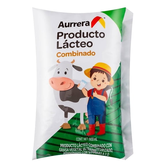 Producto lacteo combinado Aurrera natual 900 ml