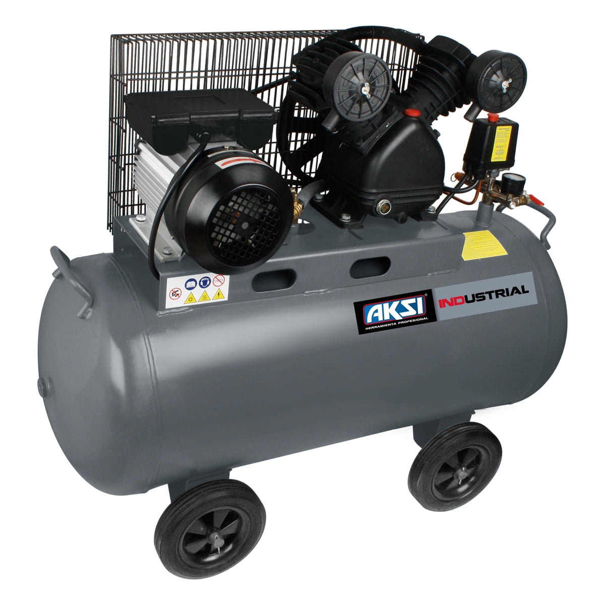 Compresor de Aire Aksi 120 lts 4 HP 2985W Industrial