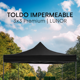thumbnail image 2 of Toldo Plegable Reforzado 3x3m NINON LUNOR Lona Oxford 600D Impermeable y Protección UV, 2 of 9
