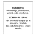 thumbnail image 4 of Sazonador Great Value cuatro pimientas 55 g, 4 of 5