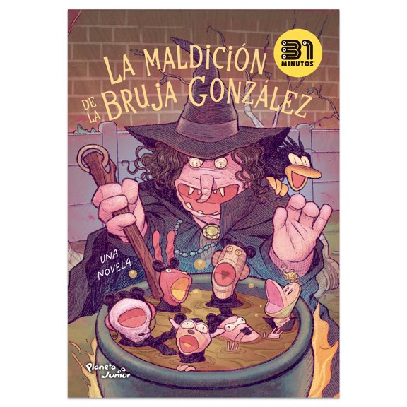 La Maldicion de la Bruja Gonzalez Planeta Junior Libro de bolsillo 1ra edicion