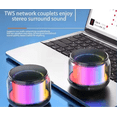 thumbnail image 5 of Combo bocinas bluetooth con radio FM Negro, 5 of 5