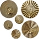 thumbnail image 1 of 6 Portavelas Ilios Innova Metálico Decoración Color Dorado, 1 of 4
