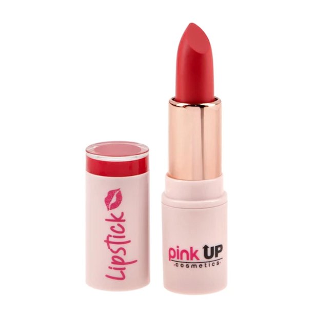 Labial en barra Lipstick Mate Larga duración Pink Up coral claro