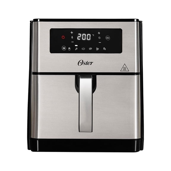 Freidora de Aire Oster Oster Digital Recubrimiento Diamond Force Plateado