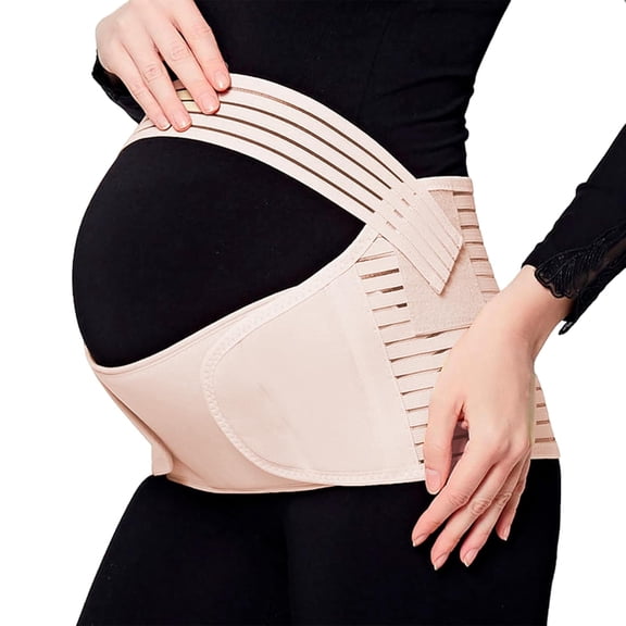 Faja de Embarazo Bluelander Soporte Transpirable para Cintura y Abdomen Cinturón Maternidad Talla XL