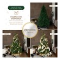 thumbnail image 4 of Árbol de Navidad Plegable Pino Navideño Frondoso, Cedro del Himalaya Esquimal (Verde, 2.20 m), 4 of 6