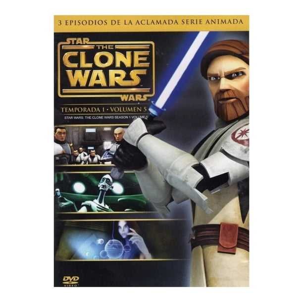 Star Wars The Clone Wars Temporada 1 Volumen 5 Serie Dvd DISNEY PIXAR Star Wars The Clone Wars Temporada 1 Volumen 5 Serie Dvd
