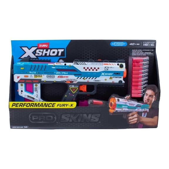 Lanzador de Dardos X-Shot Performance Fury X con 40 Dardos