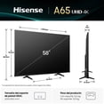 thumbnail image 2 of TV Hisense 58 pulgadas 4K Ultra HD Smart TV LED 58A6NV, 2 of 6