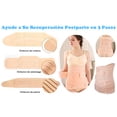 thumbnail image 5 of Faja Post Parto cirugia cesarea postnatal suave ligera y transpirable ecobaby original ecobaby original Liso, 5 of 5