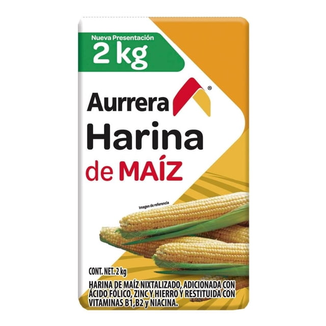 Harina de Maíz Aurrera 2 Kg