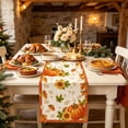 thumbnail image 2 of MTBLYS Mantel con calavera de azúcar del Día de Muertos | Camino de mesa a cuadros estilo fiesta mexicana para decoración de fiestas | Cubierta de mesa de comedor 100% lino para el hogar y la cocina, 2 of 8