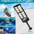 thumbnail image 3 of Lámparas Luz Solar Exterior Jardín Luminaria Led Solar 2200w, 3 of 4