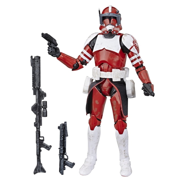 Figura de acción STAR WARS Black Series Clone Commander Fox | Walmart ...