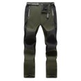 thumbnail image 1 of Ceisia Gift Men's Winter Casual Pants - Faddish Solid Patchwork Sports Zipper Pockets Trousers, 1 of 2