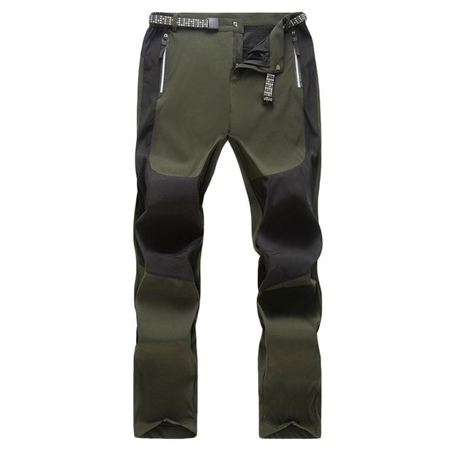 Ceisia Gift Men's Winter Casual Pants - Faddish Solid Patchwork Sports Zipper Pockets Trousers