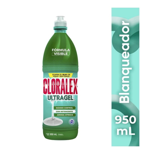 Blanqueador ultragel Cloralex Fórmula visible 950 ml